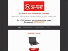Tablet Screenshot of bayarealaptops.com